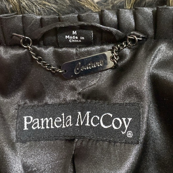 Pamela McCoy fur replica  Coat Size M cheetah - Picture 6 of 10